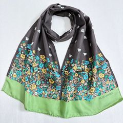 ミンネ購入品　未使用　オールド・ローズの三角ストール　レース編み ミンネ購入品 未使用 オールド・ローズの三角ストール レース編み