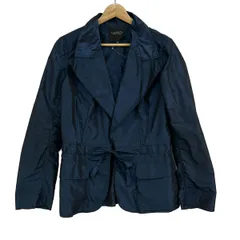 LANVIN COLLECTION(ランバンコレクション) ジャケット サイズ40 M レディース - ネイビー 長袖/春/夏のサムネイル