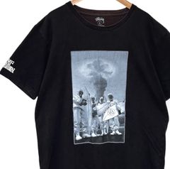 STUSSY Tシャツ Lサイズ Fergadelic コラボ ブラック フォト - メルカリ