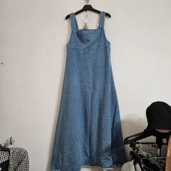 デニム サロペット バッククロスストラップ room306 ジャンパー 
