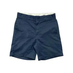 USA 古着 Dickies ディッキーズ ワークパンツ ショーツ ハーフパンツ W32 ネイビー CE0529