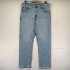 古着 ラングラー Wrangler パンツ ストレート 5ポケット アイスブルー ジーパン ジーンズ W34 L32  ブルー系 メンズのサムネイル