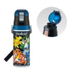 新品！超軽量 ポケモン ロック付ワンプッシュ ダイレクトボトル 470ml