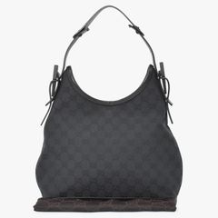 極美品 GUCCI グッチ アビー GG柄 ブラック GGキャンバス 293580