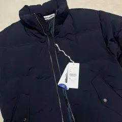新品(S)vivastudio ナイロン パファー ダックダウン ショートダウン ネイビーのサムネイル