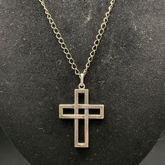 仁尾彫金『ブロック逆十字クロス』ハンドメイド589b - メルカリ