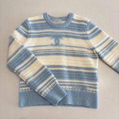 CHANEL　 海外ノベルティ　ココマーク バイカラー 長袖ニット CHANEL 海外ノベルティ ココマーク バイカラー 長袖ニット - メルカリ