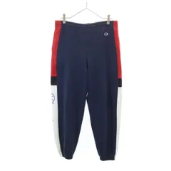 Champion チャンピオン スウェットパンツ M ネイビー メンズ 古着