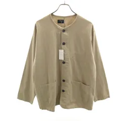 未使用 remilla レミーラ リネンブレンド 日本製 カバースモック ジャケット L カーキ メンズ 古着のサムネイル