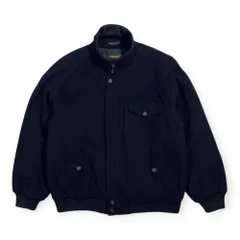 90s BrooksBrothers ブルックスブラザーズ 裏チェック アルパカ混 メルトン ドリズラー ジャケット サイズ 40 /ネイビー/ビンテージのサムネイル