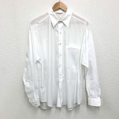 美品 コムデギャルソン シャツ ワイド クラッシック ホワイト M - メルカリ