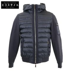 美品】Moorer ナイロンジャケット ダブル NABUCCO ブラック - メルカリ