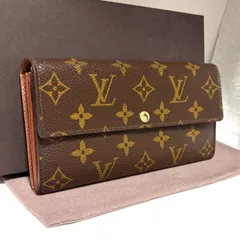 d15 ポルトフォイユ サラ　旧型　Louis Vuitton ルイ ヴィトン 　2つ 折り　二つ折り　フラップ ボタン 式　長 財布　ウォレット　モノグラム