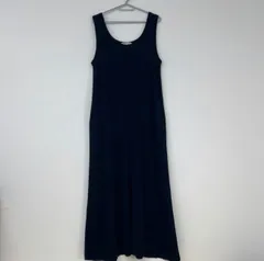 ebure × Ron Herman エブール ロンハーマン別注 ノースリーブ ロングワンピース リブ ネイビー フリーサイズのサムネイル