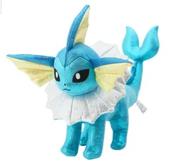 【新品】キラリン☆グリッターぬいぐるみ シャワーズ ポケモンセンター POKEMON オリジナル ラメ ブルー (#D00078)のサムネイル