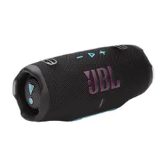 【新品】JBL CHARGE 6 / ポータブルスピーカー/Bluetooth対応 / IP68 防塵防水/USB-C/アプリ対応/機能/ハンドストラップ付属/AURA CAST マルチスピーカー接続/ファンキーブラック / JBLCHARG 4482f7ca