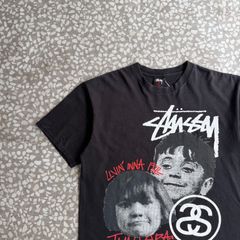 早い者勝ち】Stussy オールドステューシー キッズフォトプリントT