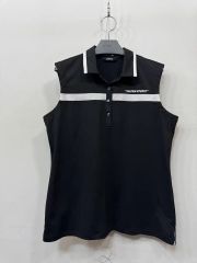 JUNROPE ブラック フリル ノースリーブ Tシャツ - メルカリ