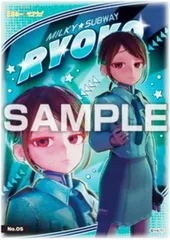 【No.05 リョーコA】銀河特急 ミルキー☆サブウェイ クリアカードコレクションガム ※カードのみ