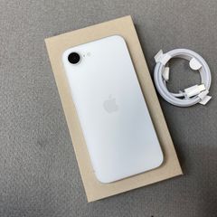 배터리 91% iPhone 16e 128GB 화이트 Apple 버전 SIM 무료 배송 무료