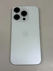 極美品 電池90%SIMフリー iPhone15 Pro 128GB ホワイト