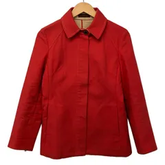 OLD ENGLAND(オールドイングランド) ジャケット サイズ36 S レディース美品  - レッド 長袖/ステッチ/ジップアップ/春/秋のサムネイル