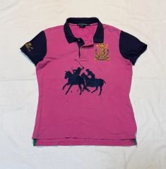 淡色女子に大人気♡ラルフローレン ワンポイント刺繍Tシャツ ミルク 