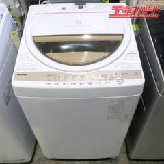 TOSHIBA 全自動洗濯機 6kg AW-6G9 2021年製 中古 - メルカリ