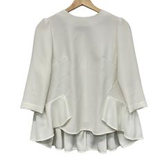 Borders at balcony ボーダーフリル袖 カットソー サイズ36 - メルカリ