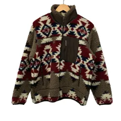 PENDLETON(ペンドルトン) ブルゾン サイズM メンズ美品  - ブラウン×マルチ 長袖/ボア/秋/冬のサムネイル