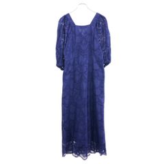 着用回数少なめ☆美品☆総レース☆マキシワンピース☆楽ちん スタイル