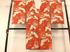 新品未使用 定価38,500円 岡重 人気の金魚柄 綿絽 浴衣 単衣 日本製 