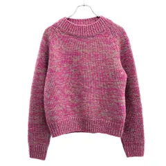 DRIES VAN NOTEN ドリスヴァンノッテン ウールミックスラグランニットプルオーバー  ピンク XSのサムネイル