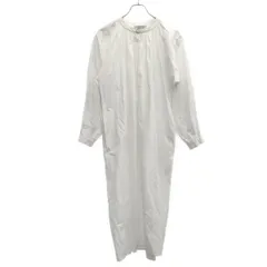YAECA ヤエカ GATHER BLOUSE LONG ギャザーブラウスロング 99113 ホワイト Mのサムネイル