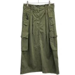 DRIES VAN NOTEN ドリスヴァンノッテン 20SS ミリタリーカーゴスカート  カーキ 36のサムネイル