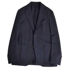 LARDINI ラルディーニ テーラード ジャケット ブラック 44 S〜M - メルカリ