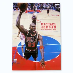 マイケルジョーダン ブルズ王朝 NBA バスケ 大判両面ポスター B2のサムネイル