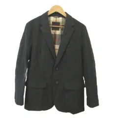 マッキントッシュ ロンドン MACKINTOSH LONDON 中綿ジャケット 上着 ウール L ダークグレー 長袖 キルティング チェック柄  /NP ■ECD004のサムネイル