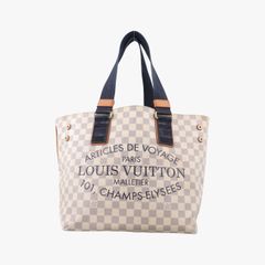 LOUIS VUITTON ダミエアズール プランソレイユ カバPM トート - メルカリ