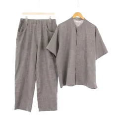 ジャーナルスタンダード レリューム JOURNAL STANDARD relume 25SS TECH CANVAS セットアップ 半袖シャツ パンツ スラックス M グレー 25051464021010 /KHのサムネイル