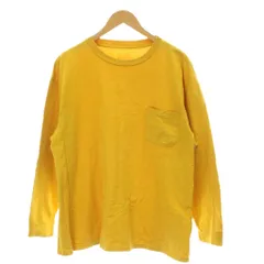 ユニバーサル プロダクツ UNIVERSAL PRODUCTS Tシャツ ロンT  M 黄色 イエロー /GPのサムネイル