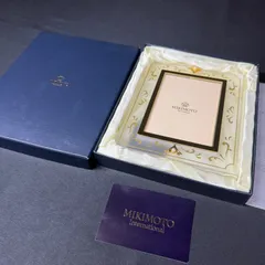 F141 MIKIMOTO ミキモト 写真立て フォトフレーム 未使用