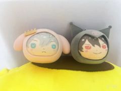 進撃の巨人 エルヴィン リヴァイ サンリオ おまんじゅう にぎにぎ