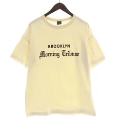 アボンタージ A VONTADE Tシャツ カットソー プリント クルーネック 半袖 ベージュ /ROのサムネイル