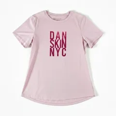 ダンスキン DANSKIN Tシャツ 半袖 ロゴプリント メッシュ素材 ピンク Lサイズ 2026012500077のサムネイル