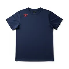 アンブロ UMBRO Tシャツ 半袖 ロゴ入り ネイビー Sサイズ 2026012600104のサムネイル