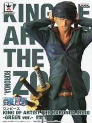[중고] 피규어 로로노아 조로(그린) [원피스] KING OF ARTIST THE RORONOA.ZORO-GREEN ver.- 남코 한정
