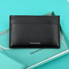 TIFFANY ブラック レザー カードケース 箱 保存袋のサムネイル