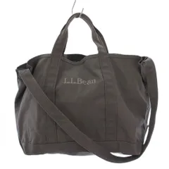 エルエルビーン L.L.BEAN ショルダーバッグ トートバッグ 2WAY キャンバス グレー /BM