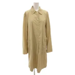 ジルサンダー JIL SANDER ステンカラーコート ジップアップ ロング 34 ベージュ /FF ■GY62のサムネイル